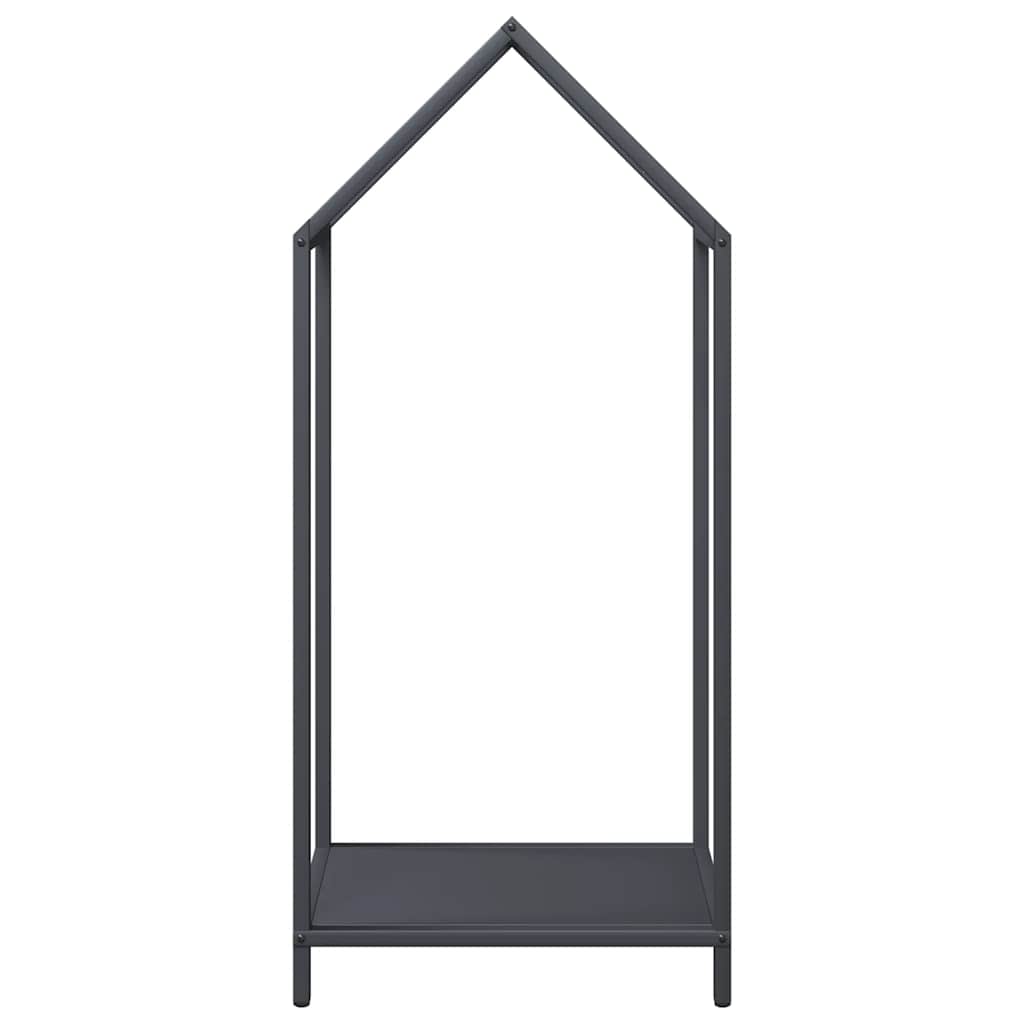 Brennholzregal Anthrazit 40x25x90 cm Kaltgewalzter Stahl