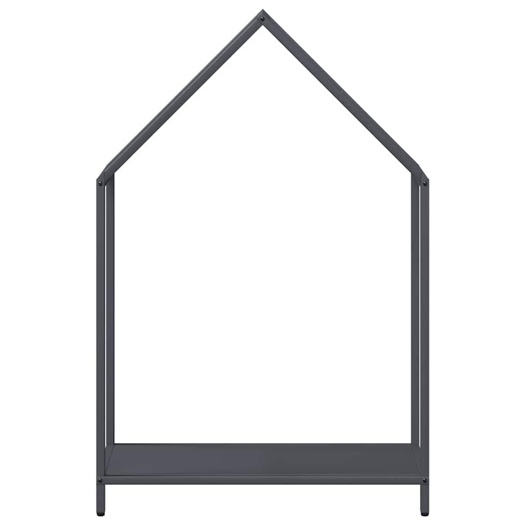 Brennholzregal Anthrazit 60x25x90 cm Kaltgewalzter Stahl