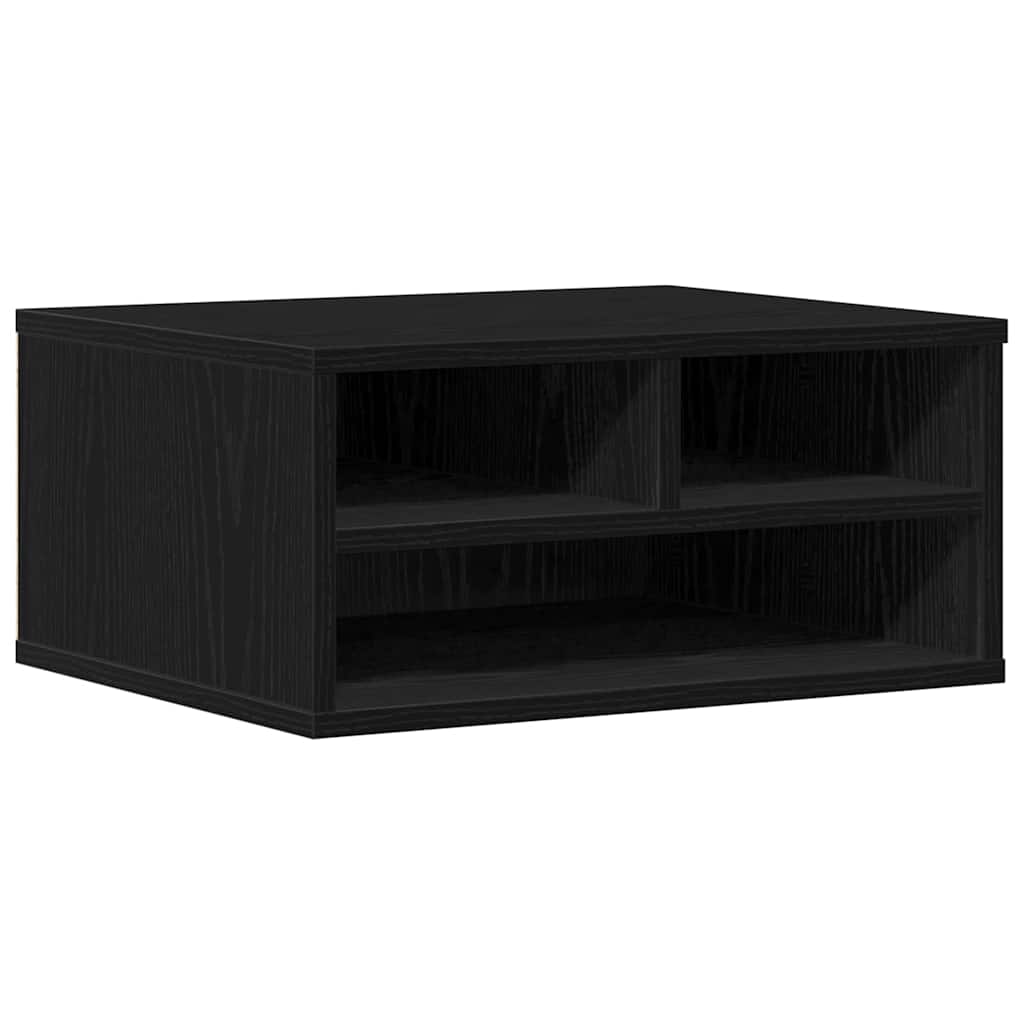 Printer Stand Black Oak-Look 49 x 40 x 22.5 cm