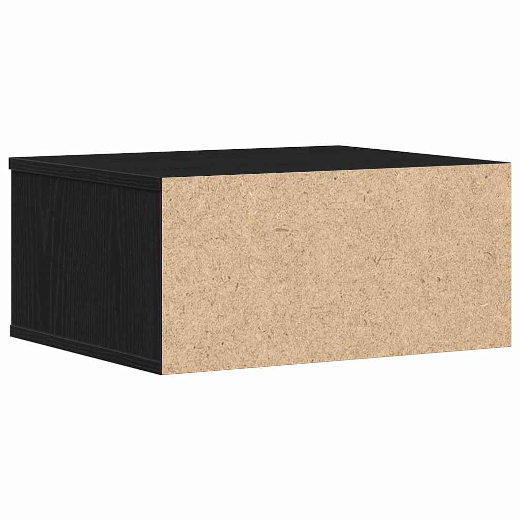 Printer Stand Black Oak-Look 49 x 40 x 22.5 cm