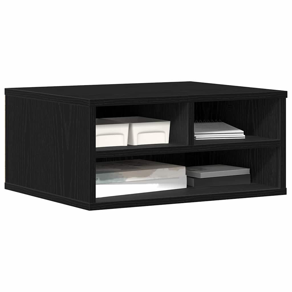 Printer Stand Black Oak-Look 49 x 40 x 22.5 cm
