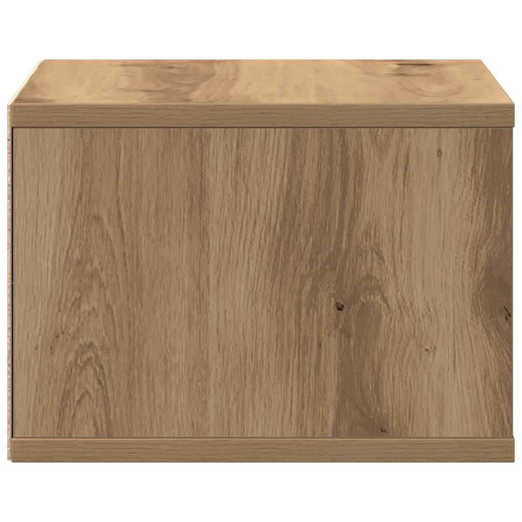 Meuble support pour imprimante, chêne artisan 40 x 32 x 22,5 cm, bois d'ingénierie
