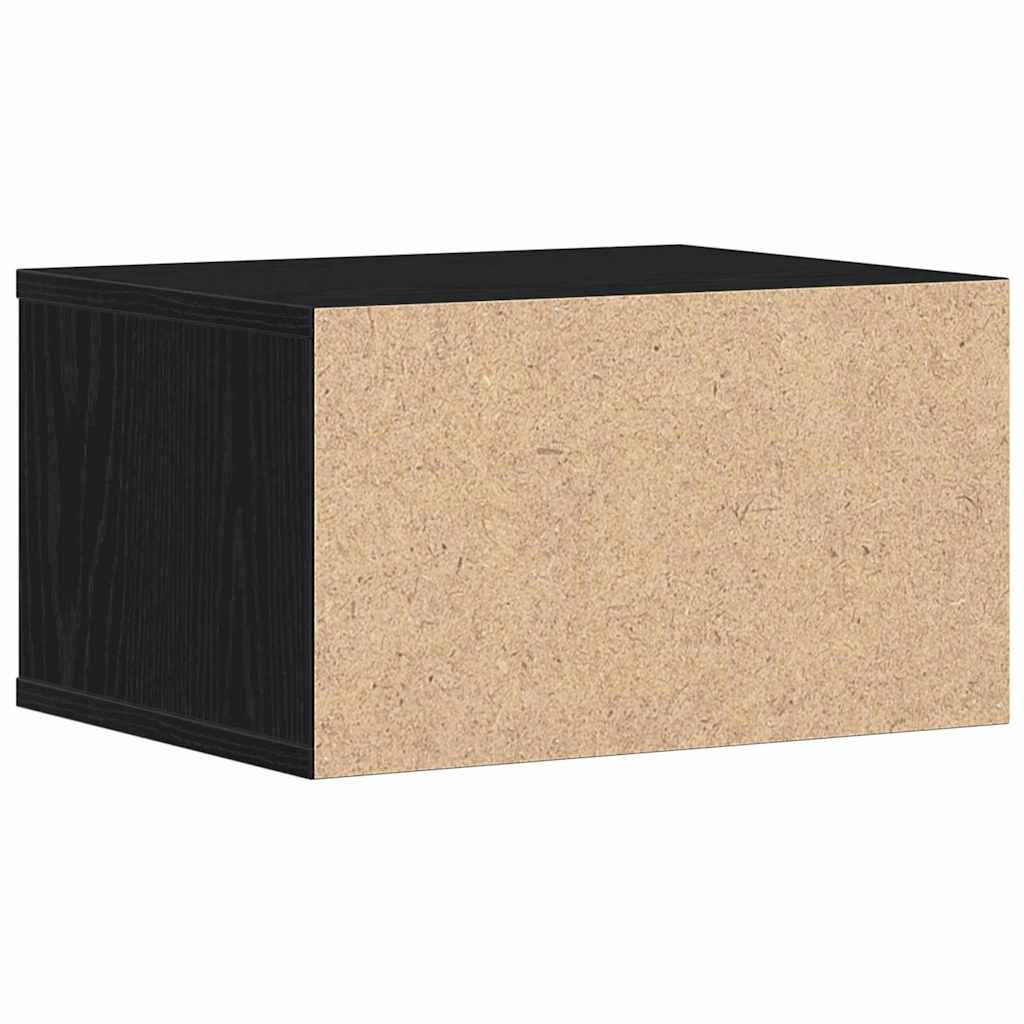 Printer Stand Black Oak-Look 40 x 32 x 22.5 cm