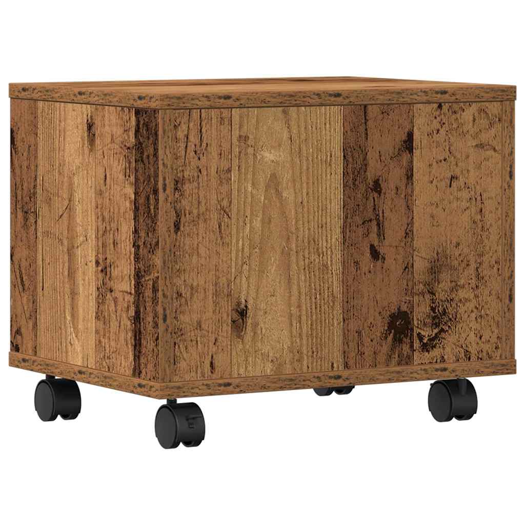 Druckerständer Altholz 41 x 32 x 33.5 cm Holzwerkstoff