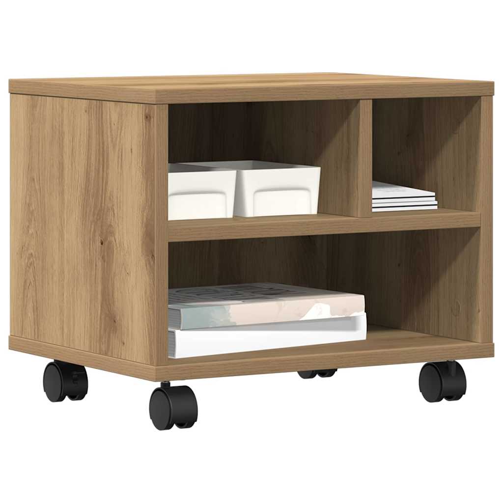 Druckerständer Artisan-Eiche 41 x 32 x 33.5 cm Holzwerkstoff