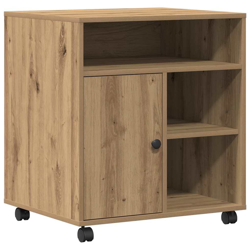 Druckerständer Artisan-Eiche 60 x 50 x 67 cm Holzwerkstoff