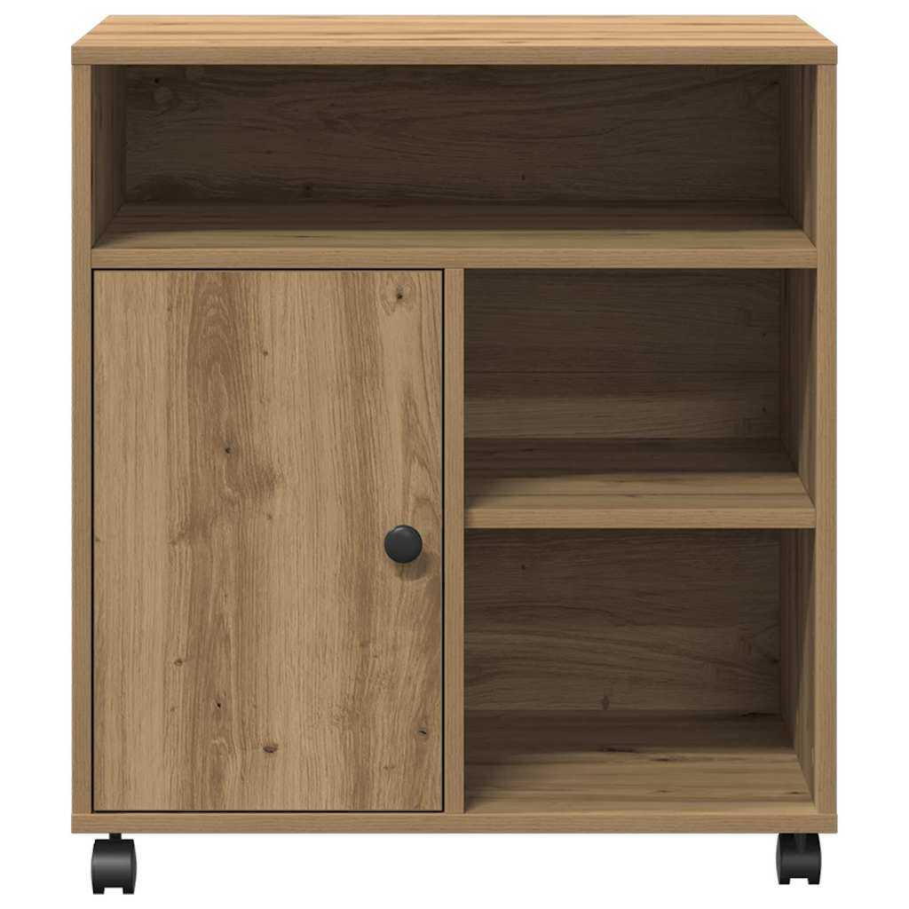 Druckerständer Artisan-Eiche 60 x 50 x 67 cm Holzwerkstoff