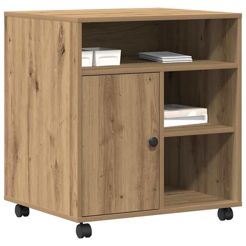 Druckerständer Artisan-Eiche 60 x 50 x 67 cm Holzwerkstoff