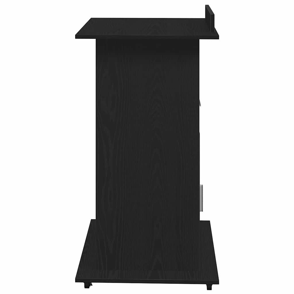 Podium Black Oak Effect 55 x 55 x 107 cm Wood-based Material