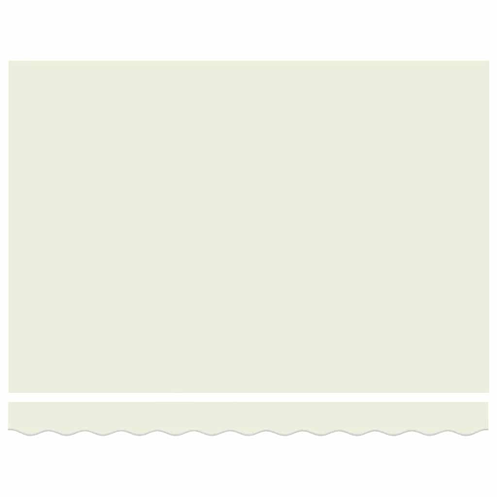 Einziehbare Markise Creme 300 x 200 cm Polyester und Aluminium