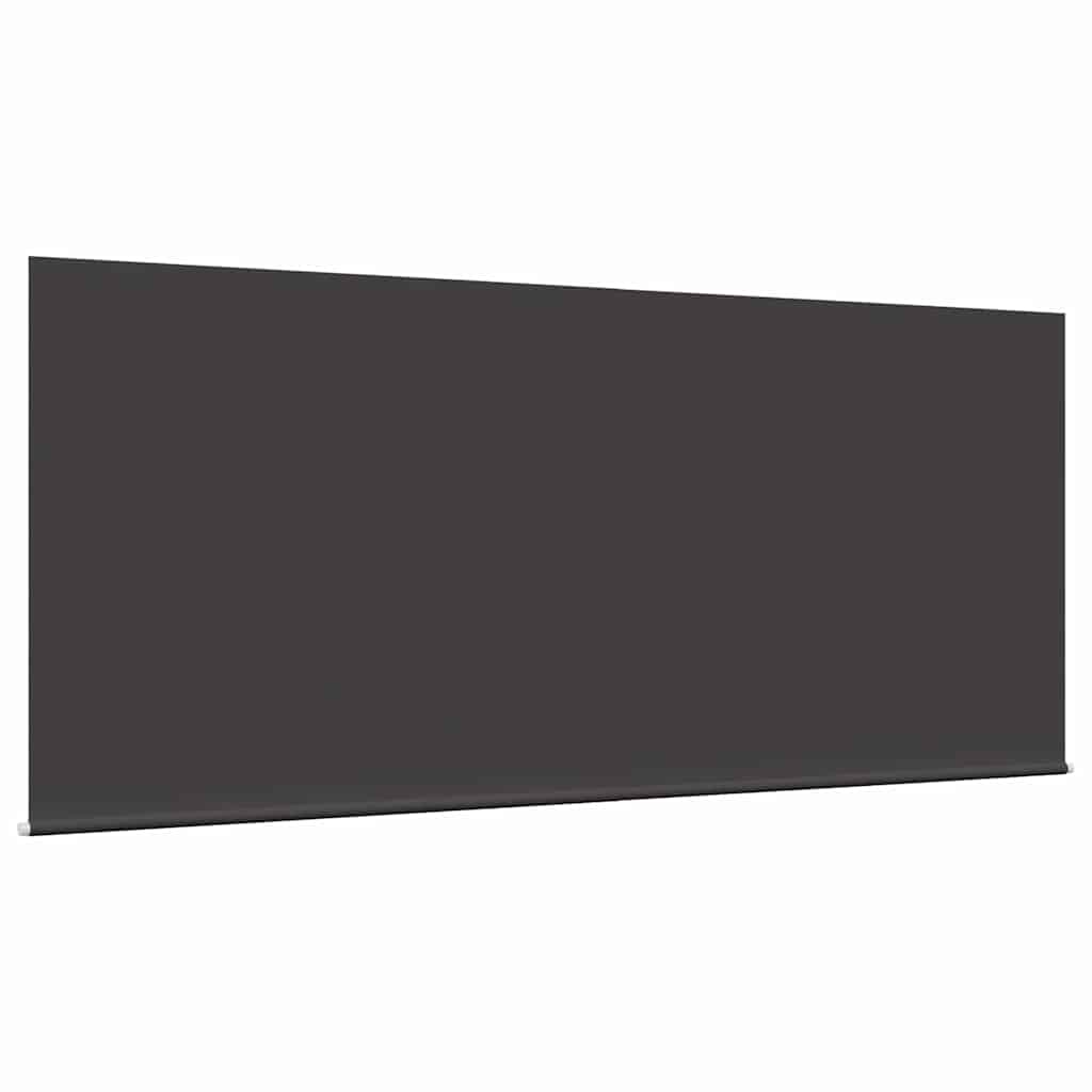 Einziehbare Markise Gestreift Anthrazit 300 x 200 cm Stoff