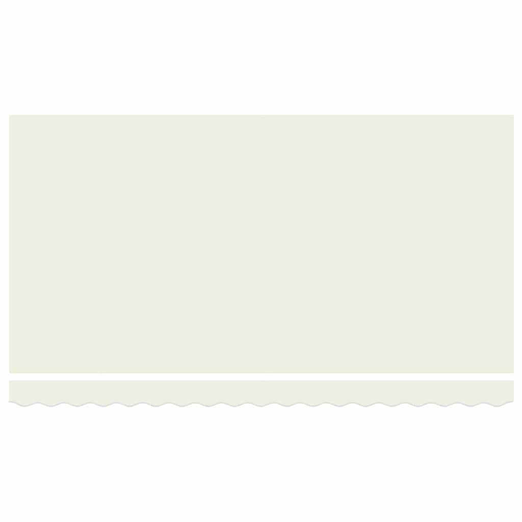 Einziehbare Markise Creme 350 x 200 cm Polyester und Aluminium
