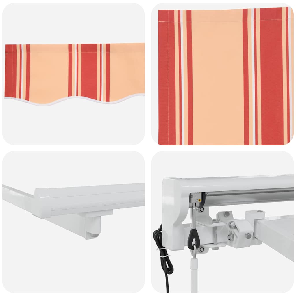 Einziehbare Markise Mehrfarbig 350 x 200 cm