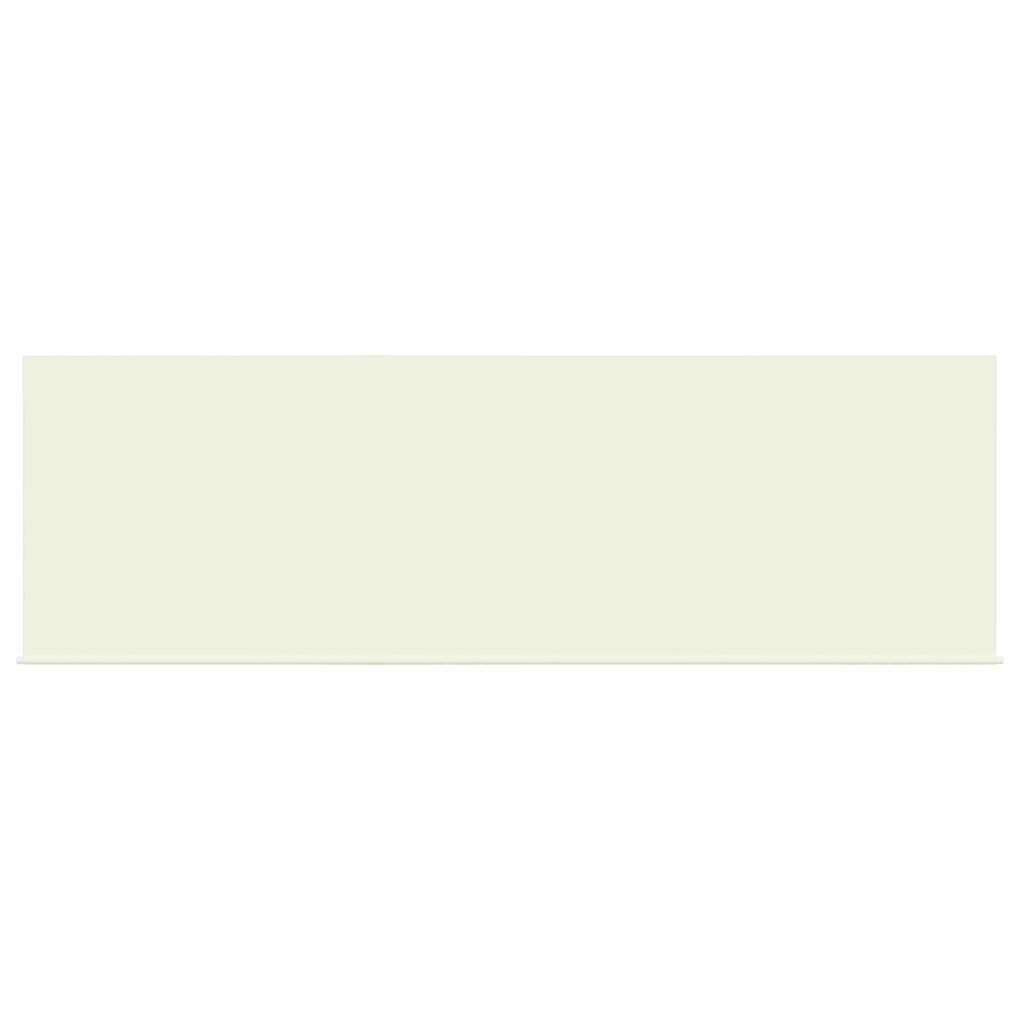 Einziehbare Markise Creme 400 x 200 cm Polyester und Aluminium