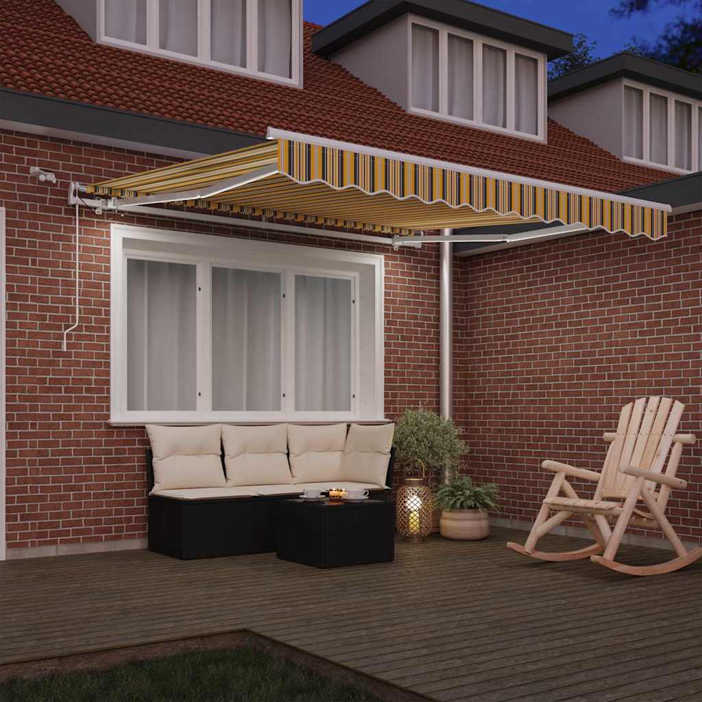 Einziehbare Markise Mehrfarbig 300 x 250 cm