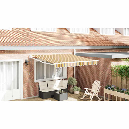 Einziehbare Markise Mehrfarbig 300 x 250 cm Stoff