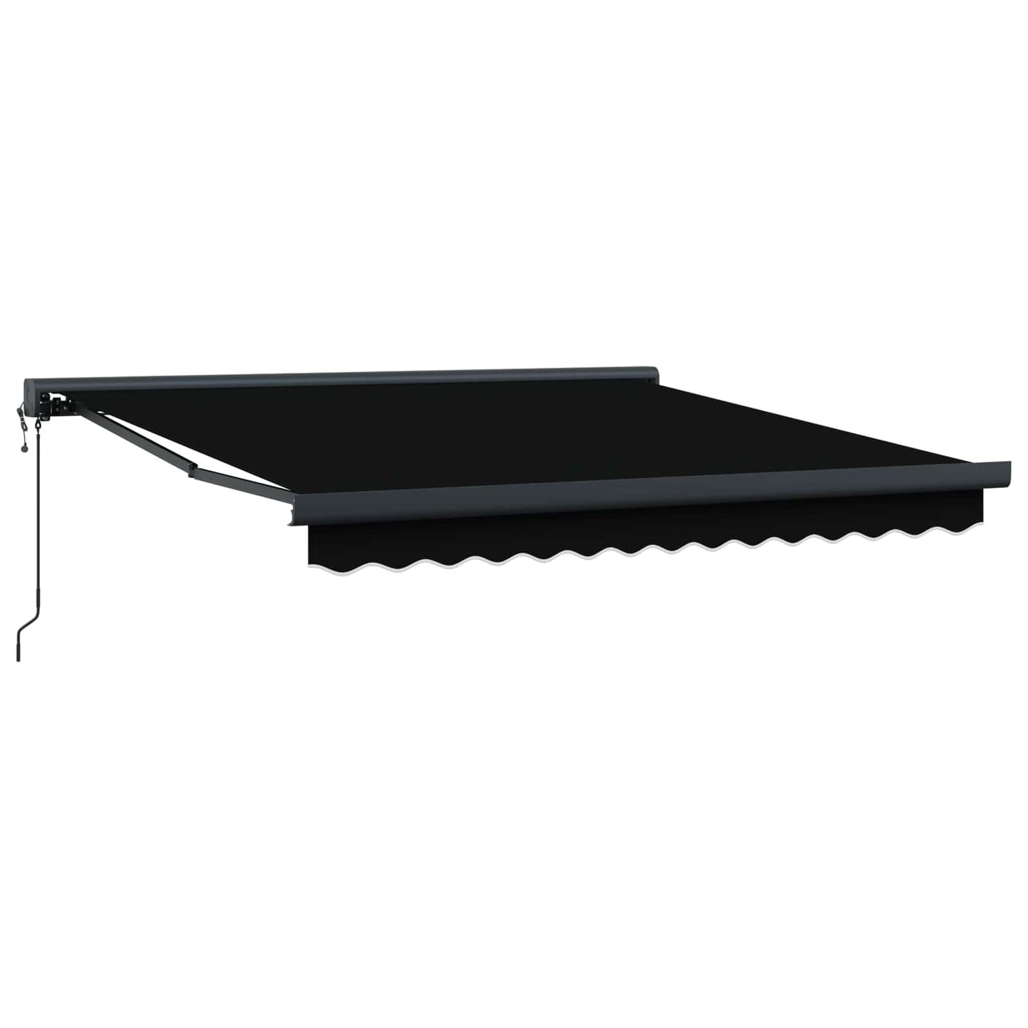 Markise Schwarz 300 x 250 x 165 cm Polyester und Aluminium