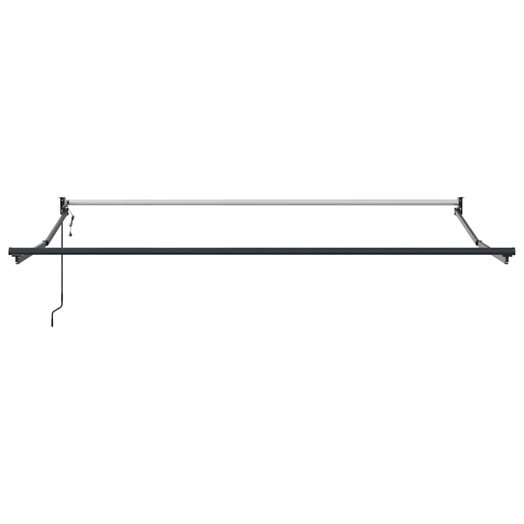 Markise Rot und Schwarz 350 x 250 x 165 cm Polyester