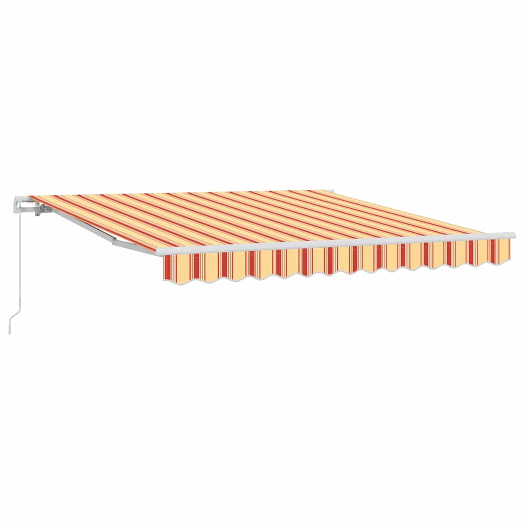 Markise Gelb und Orange 350 x 250 x 165 cm Polyester