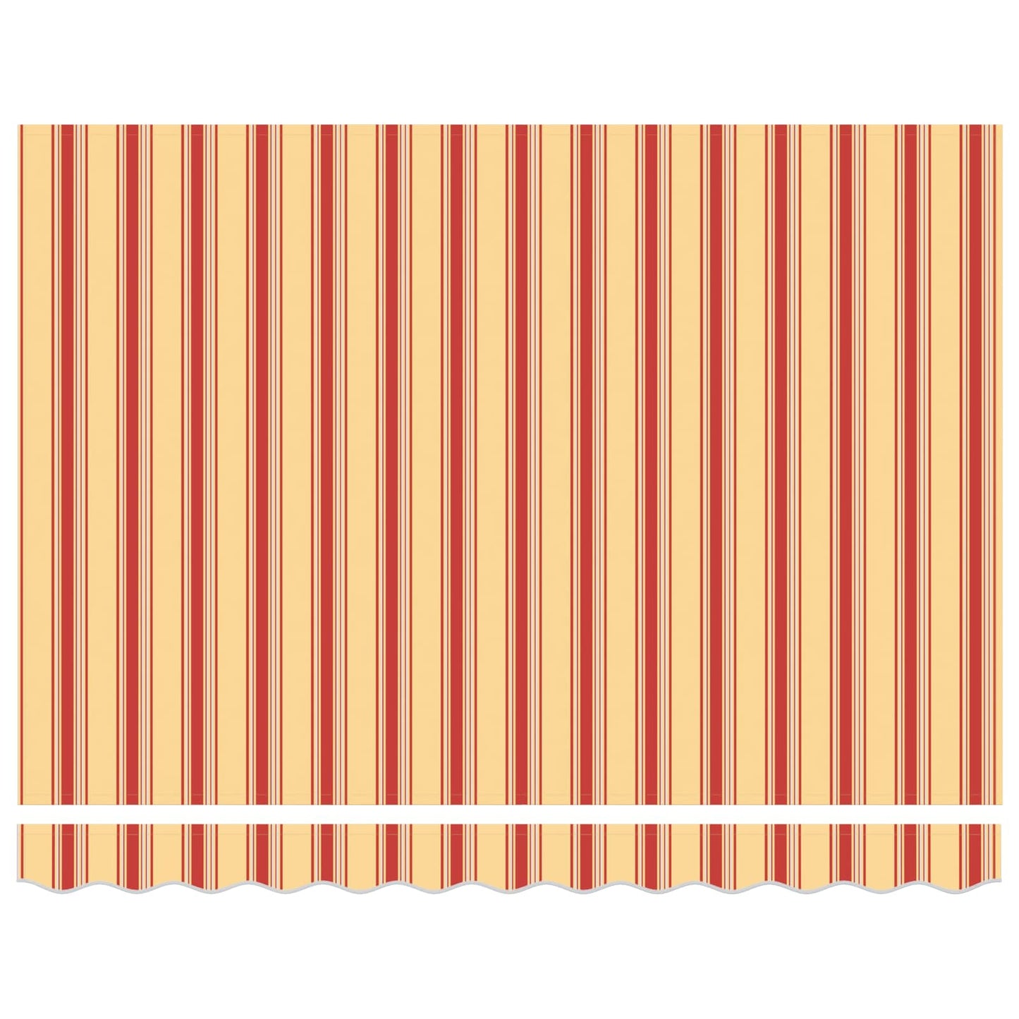 Einziehbare Markise Mehrfarbig 350 x 250 cm
