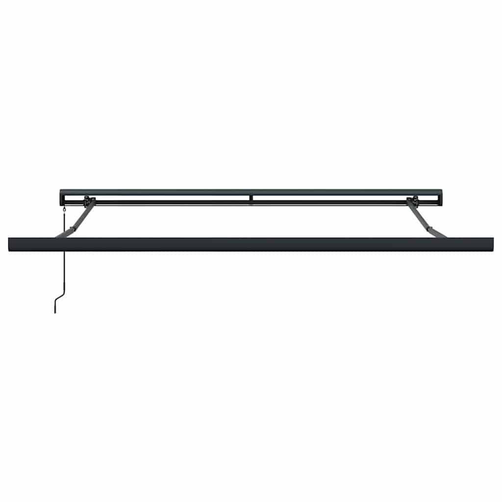 Einziehbare Markise Mehrfarbig 350 x 250 cm Stoff und Metall