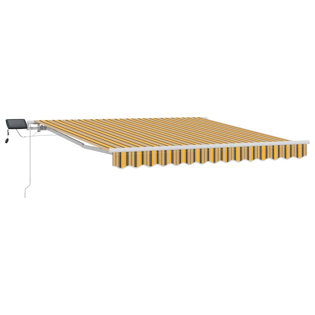 Einziehbare Markise mit 350 x 250 cm Stoff