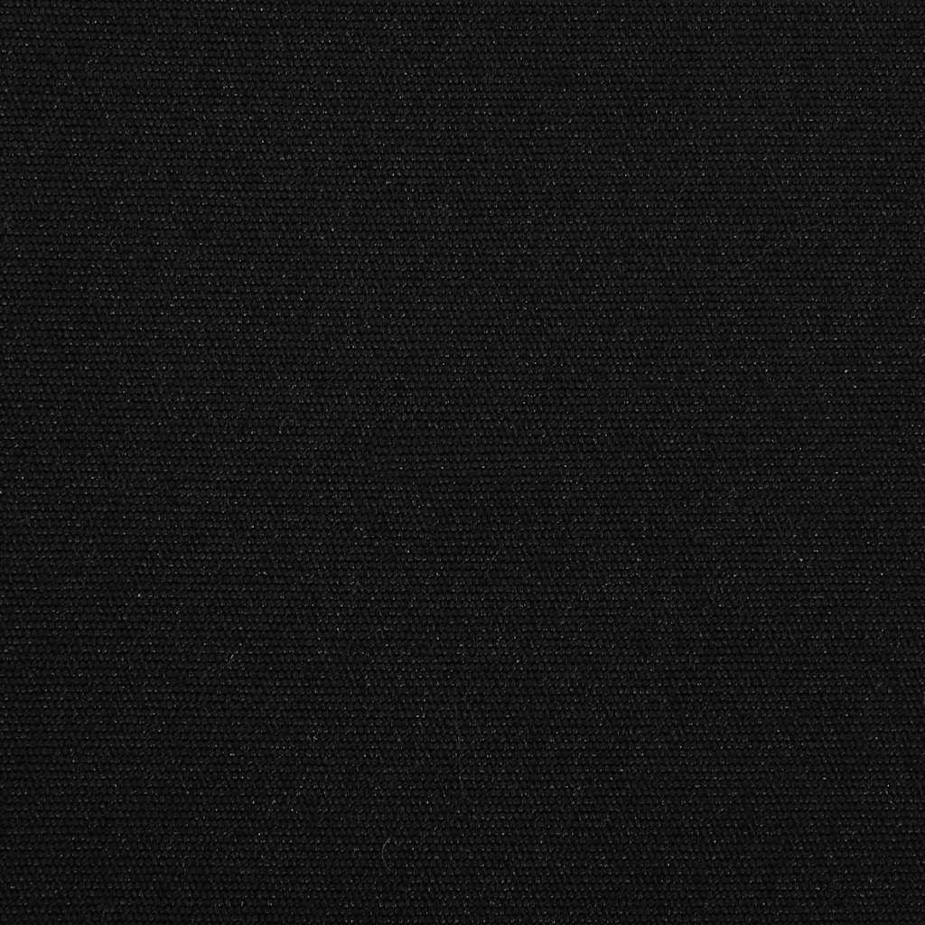 Einziehbare Markise Schwarz 350 x 250 cm Stoff und Aluminium
