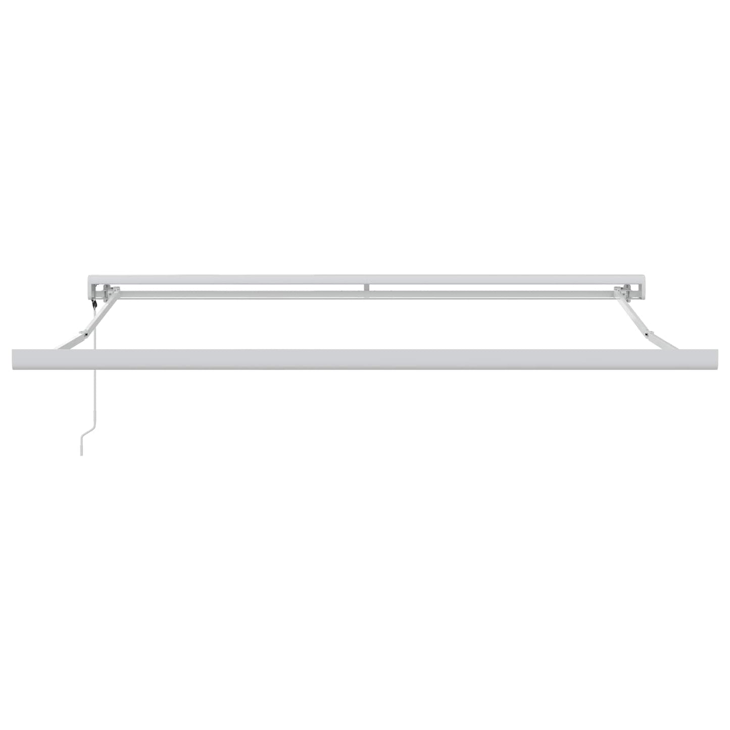 Markise Schwarz 350 x 250 cm Polyester und Aluminium