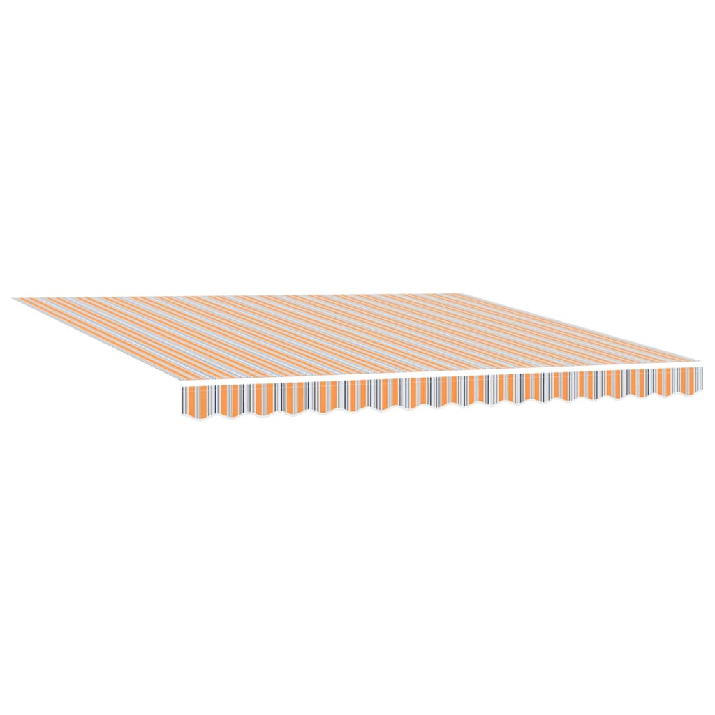 Einziehbare Markise mit Mehrfarbig 400 x 300 cm Stoff