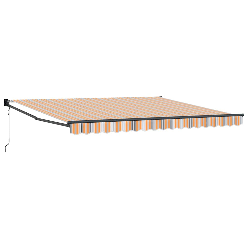 Einziehbare Markise Mehrfarbig 400 × 300 cm Stoff
