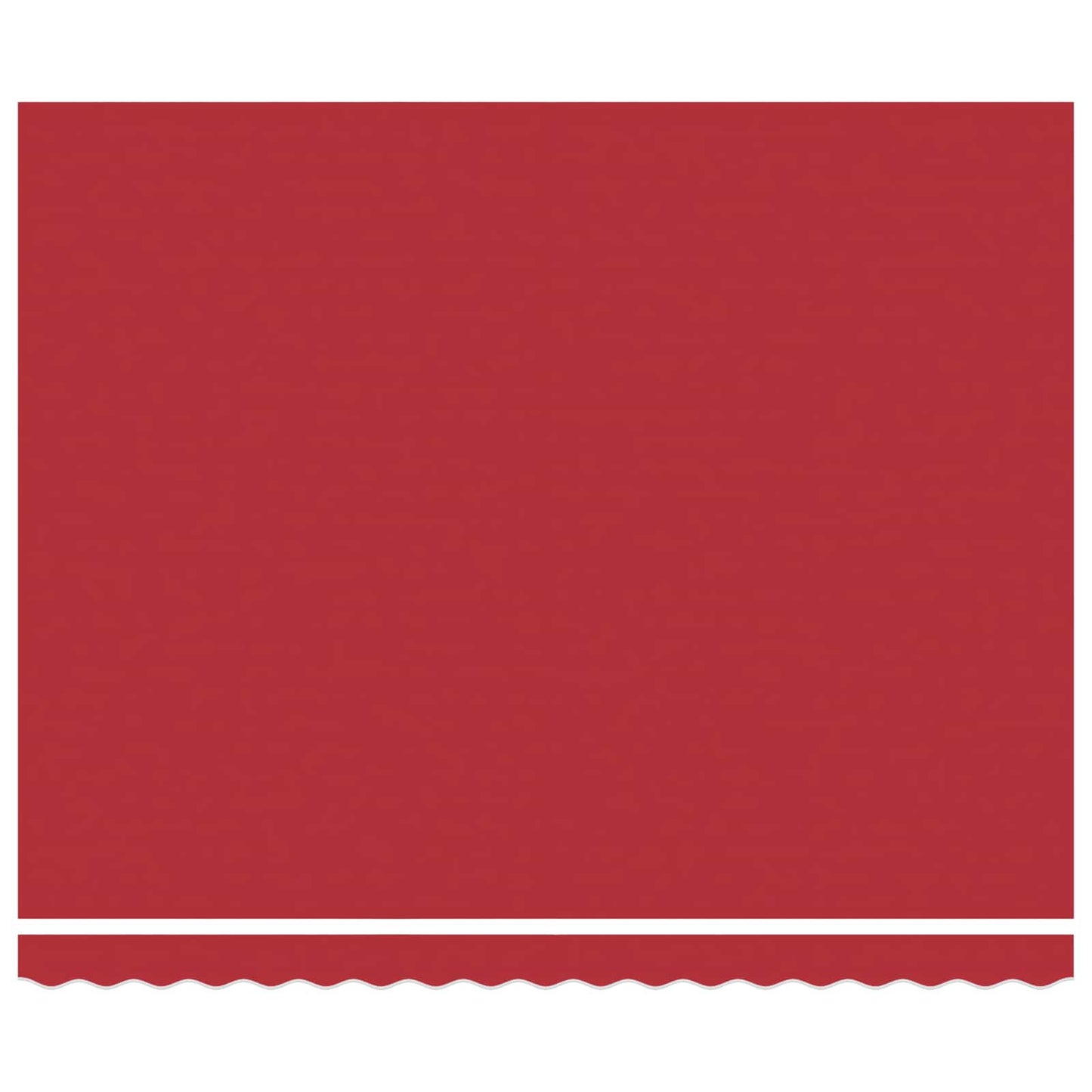Einziehbare Markise Rot 400 x 300 cm Stoff