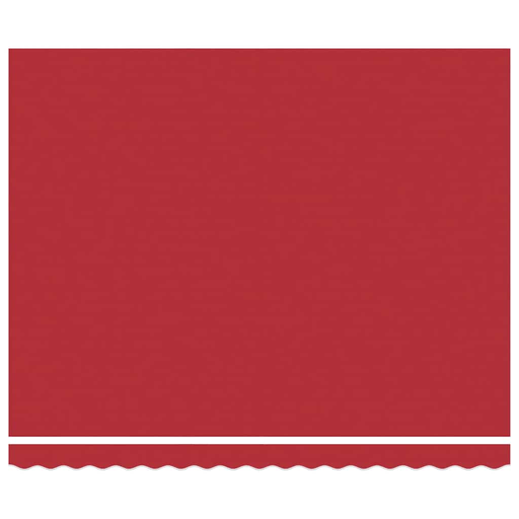 Markisenstoff mit Rot 400 x 300 cm Polyester