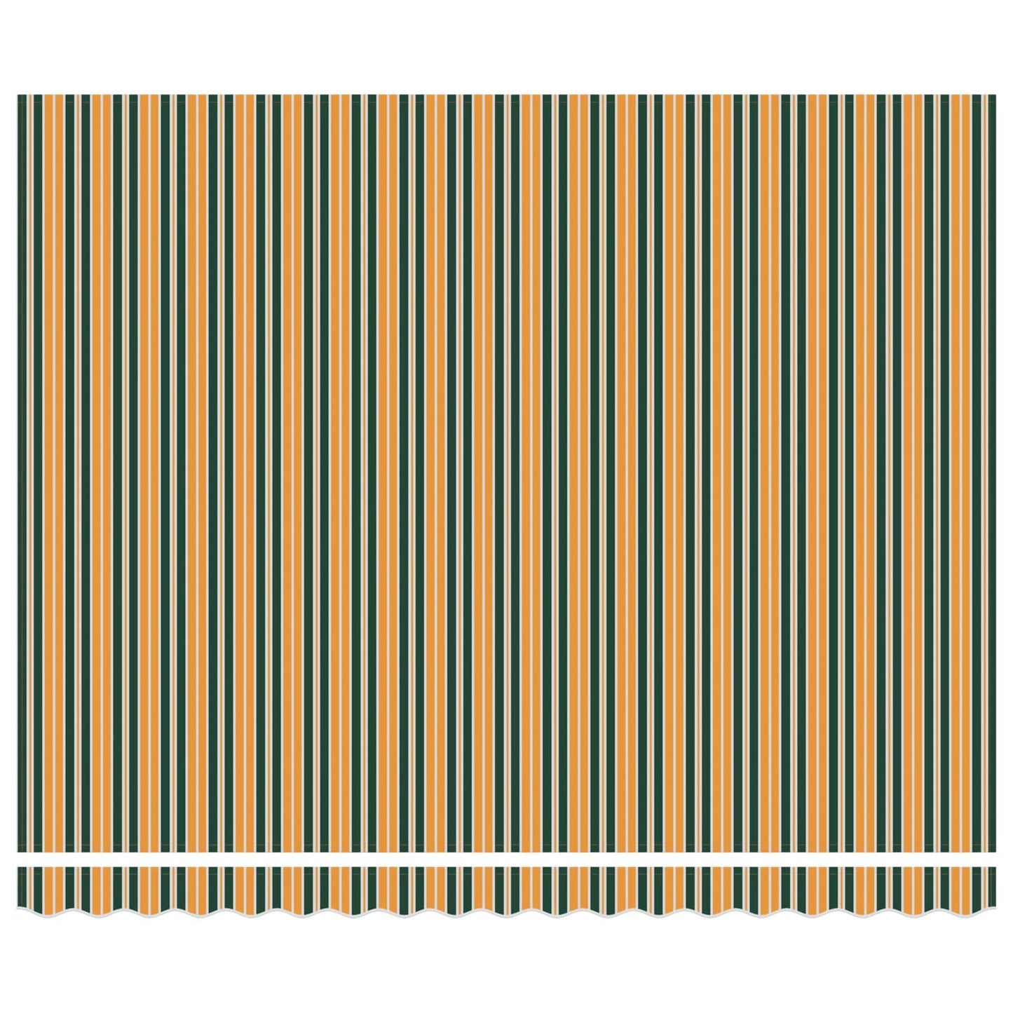 Einziehbare Markise Mehrfarbig 400 x 300 cm
