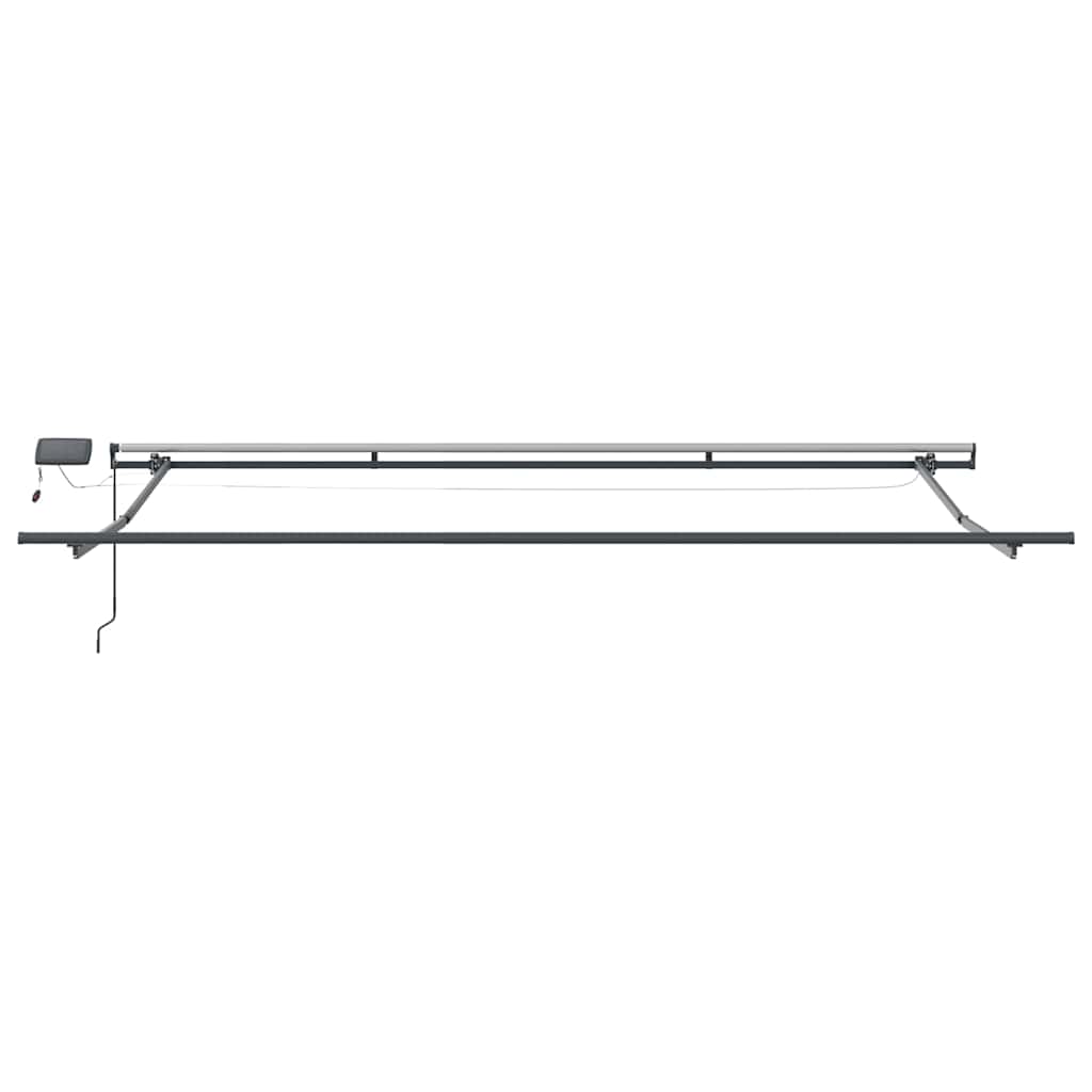 Einziehbare Markise Mehrfarbig 400 x 350 cm Stoff
