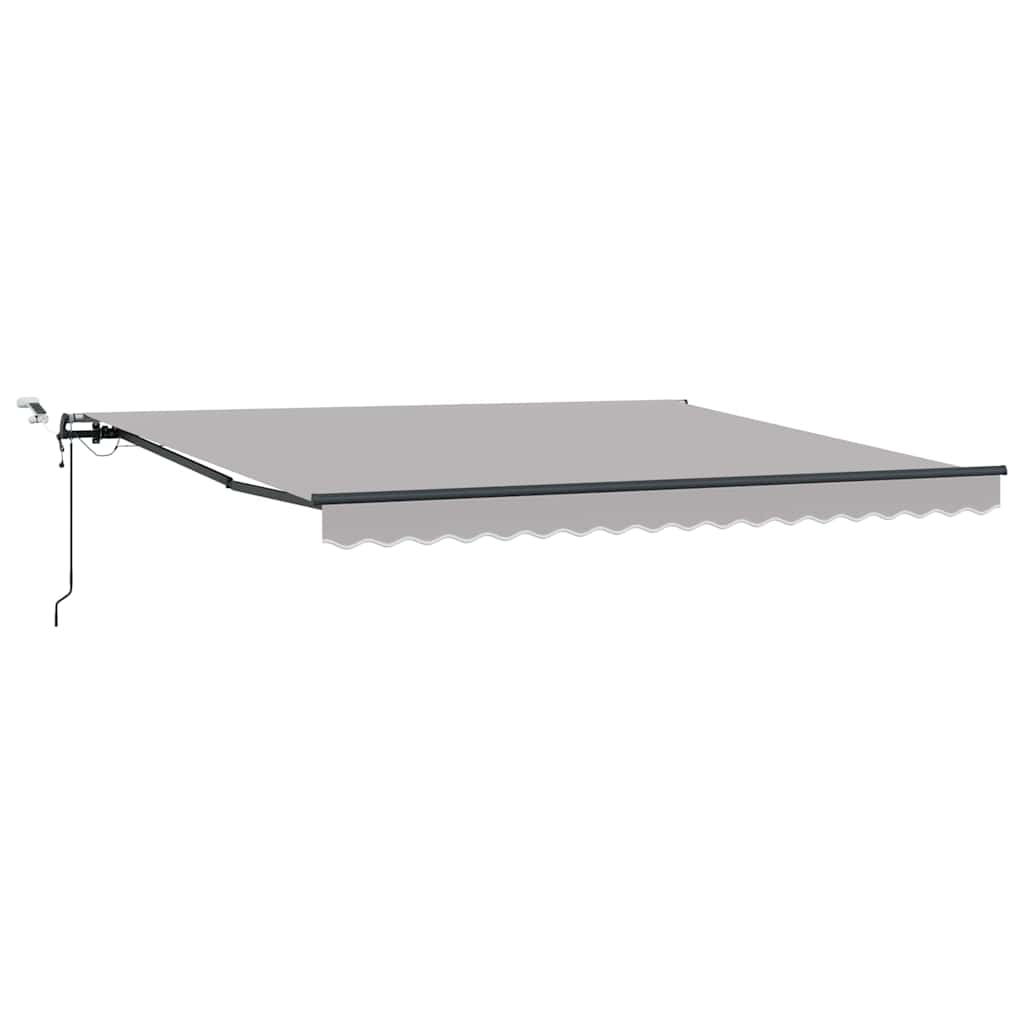 Markisenstoff mit Hellgrau 400 x 350 cm Polyester