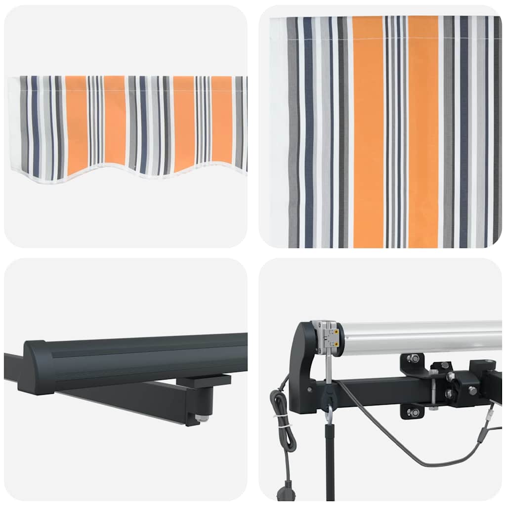 Markisenstoff mit Mehrfarbig 450 x 300 cm Polyester