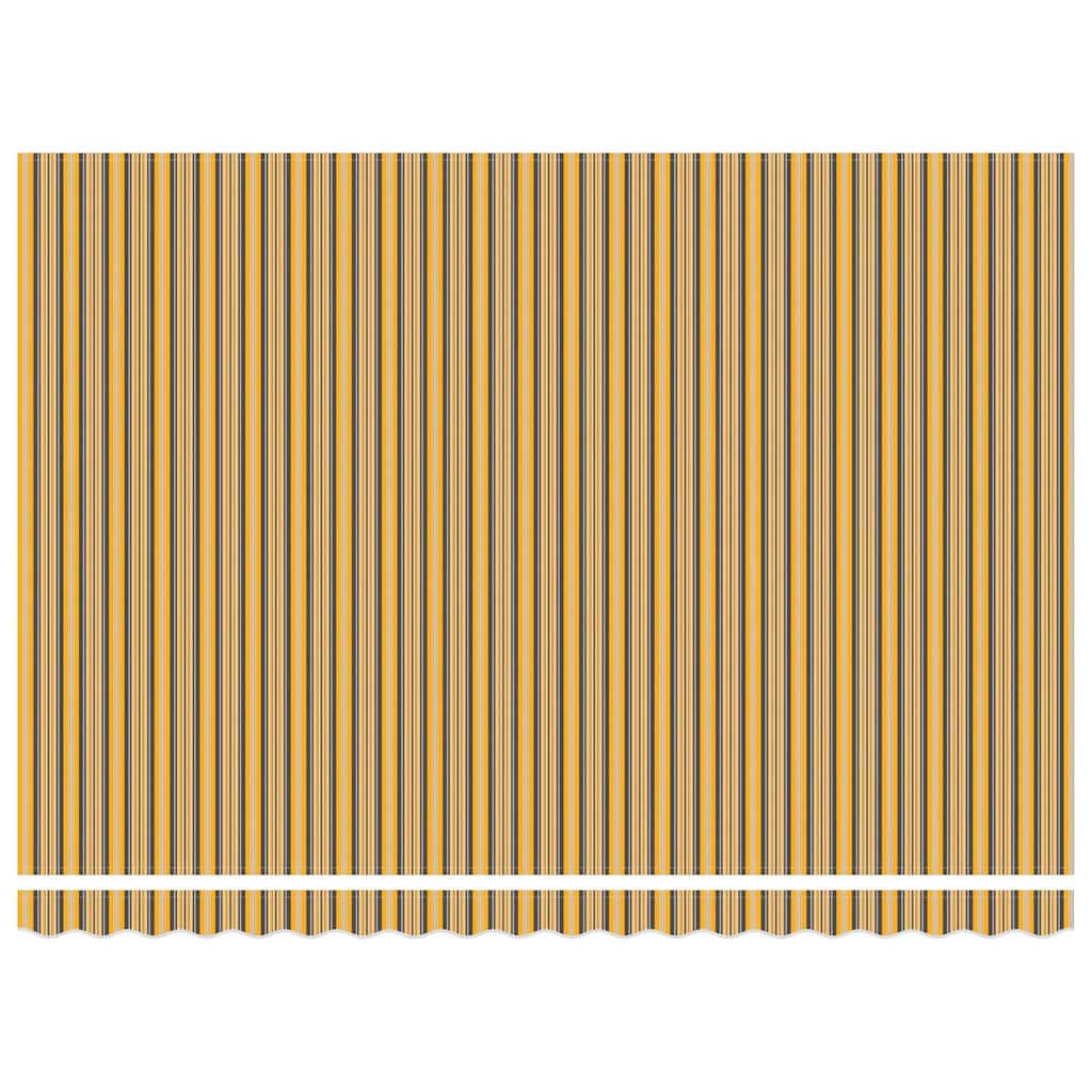 Einziehbare Markise Mehrfarbig 450 x 300 cm Stoff
