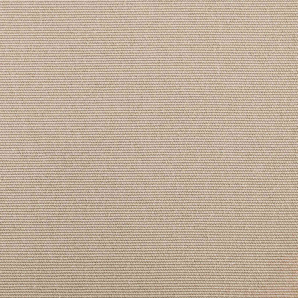 Einziehbare Markise Beige 500 x 300 cm Stoff und Aluminium