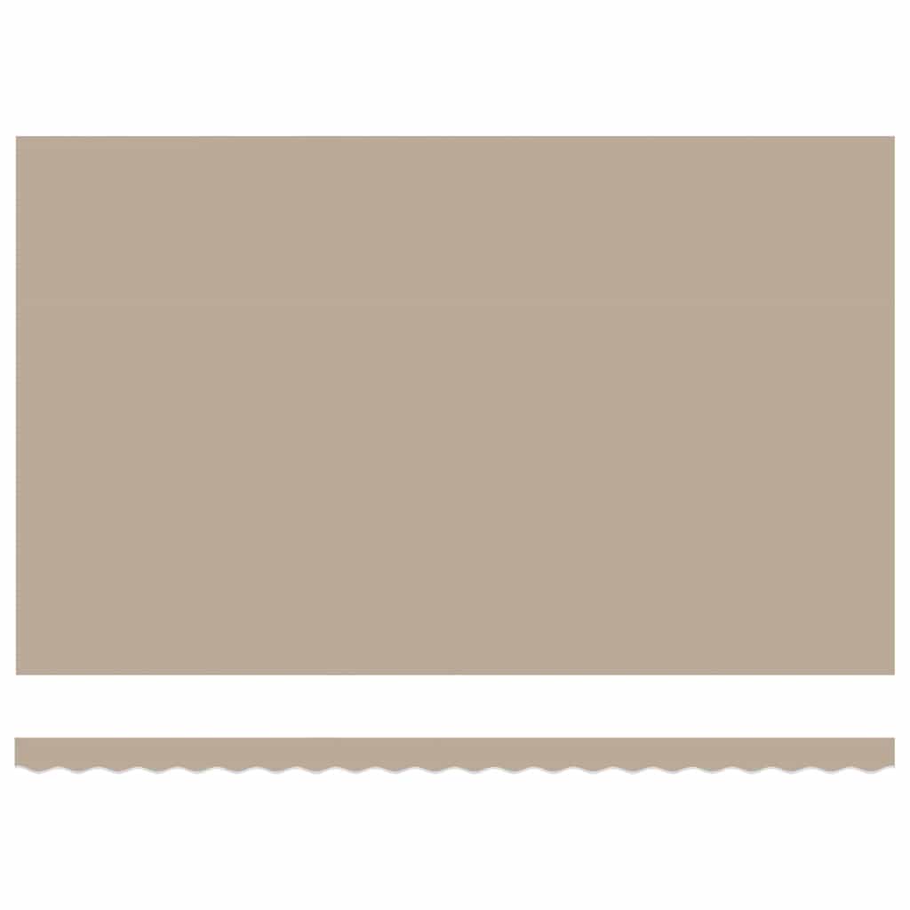 Markise Beige 500 x 300 x 165 cm Polyester und Metall