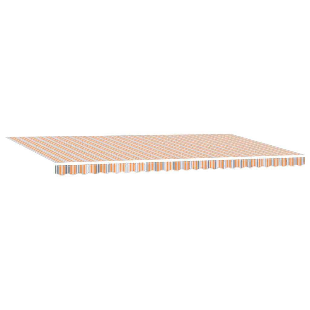 Einziehbare Markise Mehrfarbig 600 x 300 cm Stoff