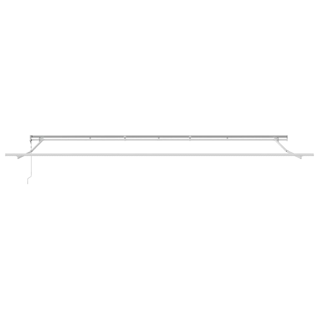 Einziehbare Markise Mehrfarbig 600 x 300 cm Stoff