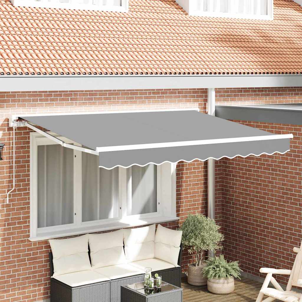 Markisenrahmen Weiß 2,5 x 2 m Pulverbeschichteter Stahl
