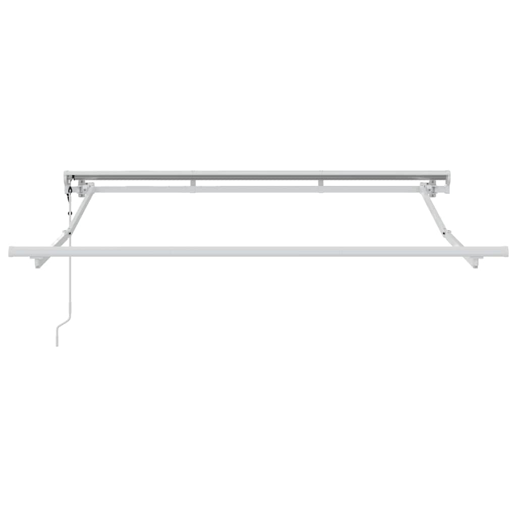 Markisenrahmen Weiß 2,5 x 2 m Pulverbeschichteter Stahl