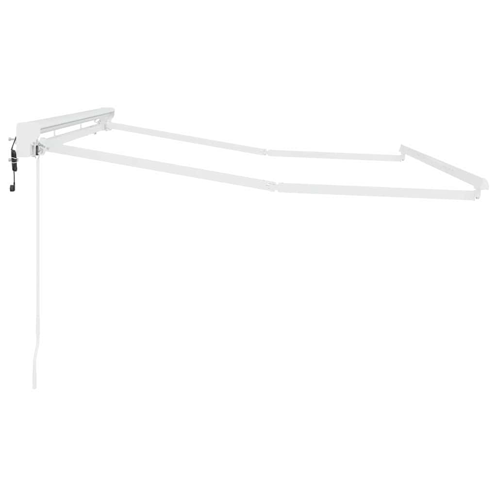 Markisenrahmen Weiß 3 x 2 m Pulverbeschichteter Stahl