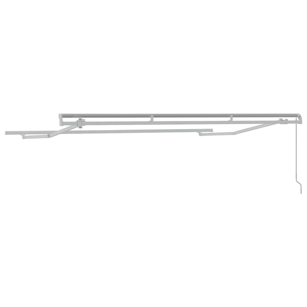 Markisenrahmen Weiß 3,5 x 2 m Metall