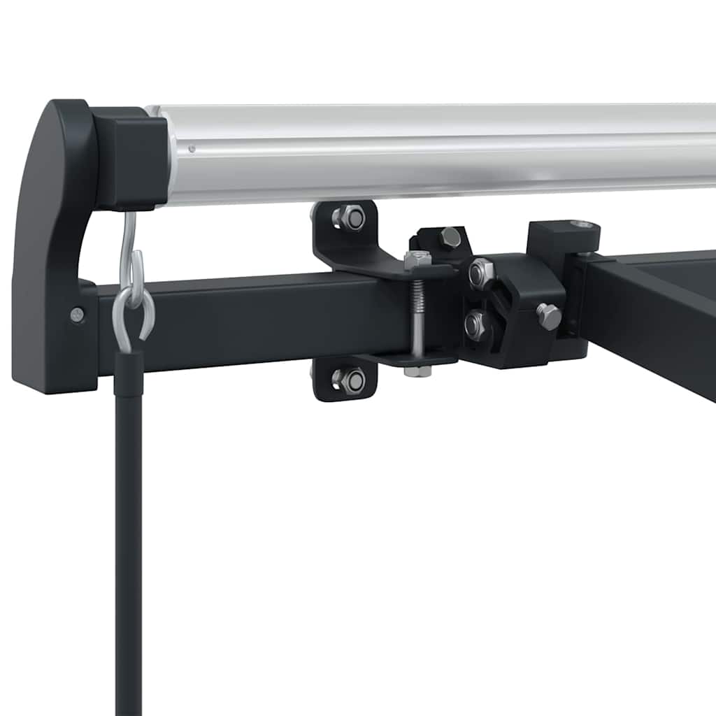 Markisenrahmen Anthrazit 2,5 x 2 m Metall