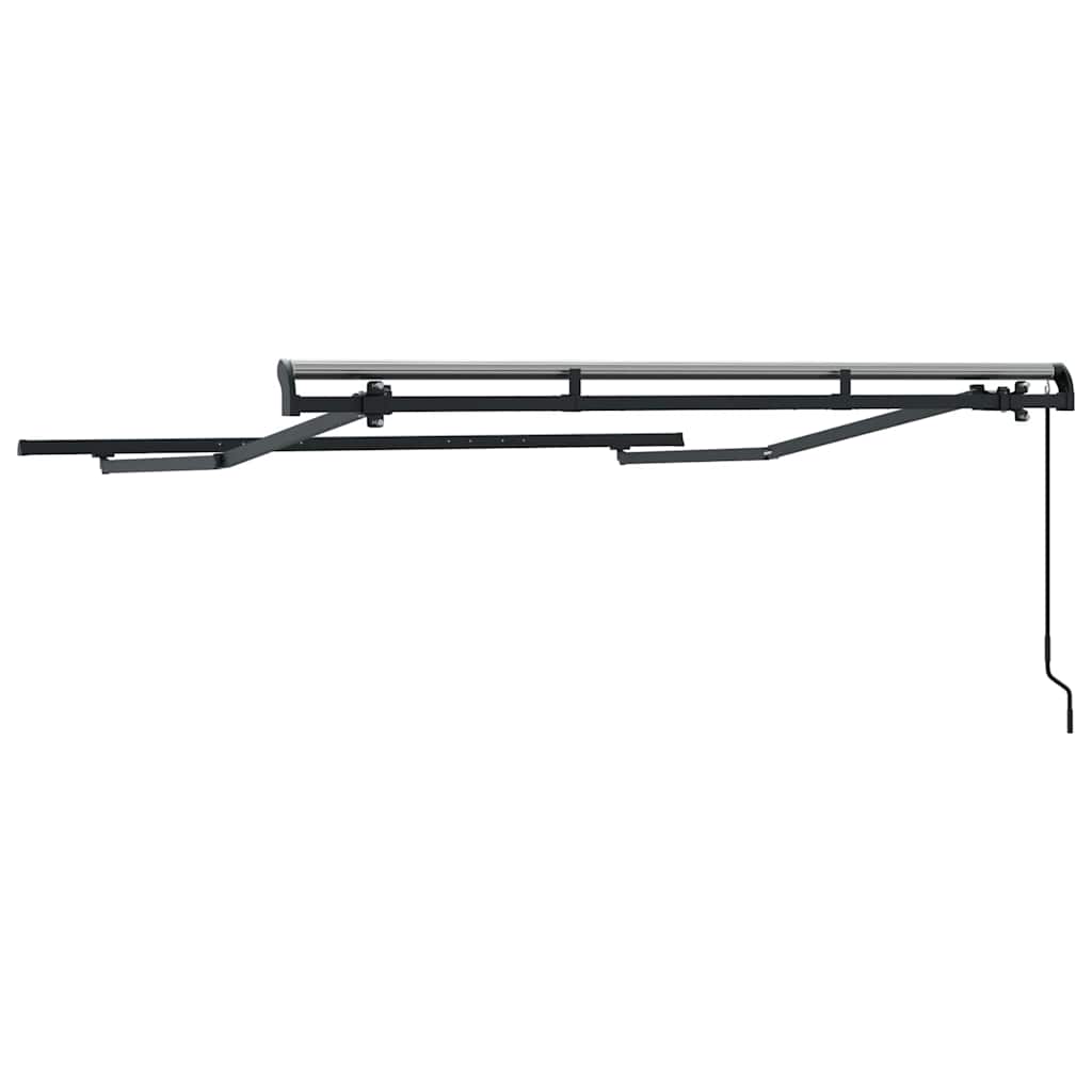 Markisenrahmen Anthrazit 2,5 x 2 m Metall