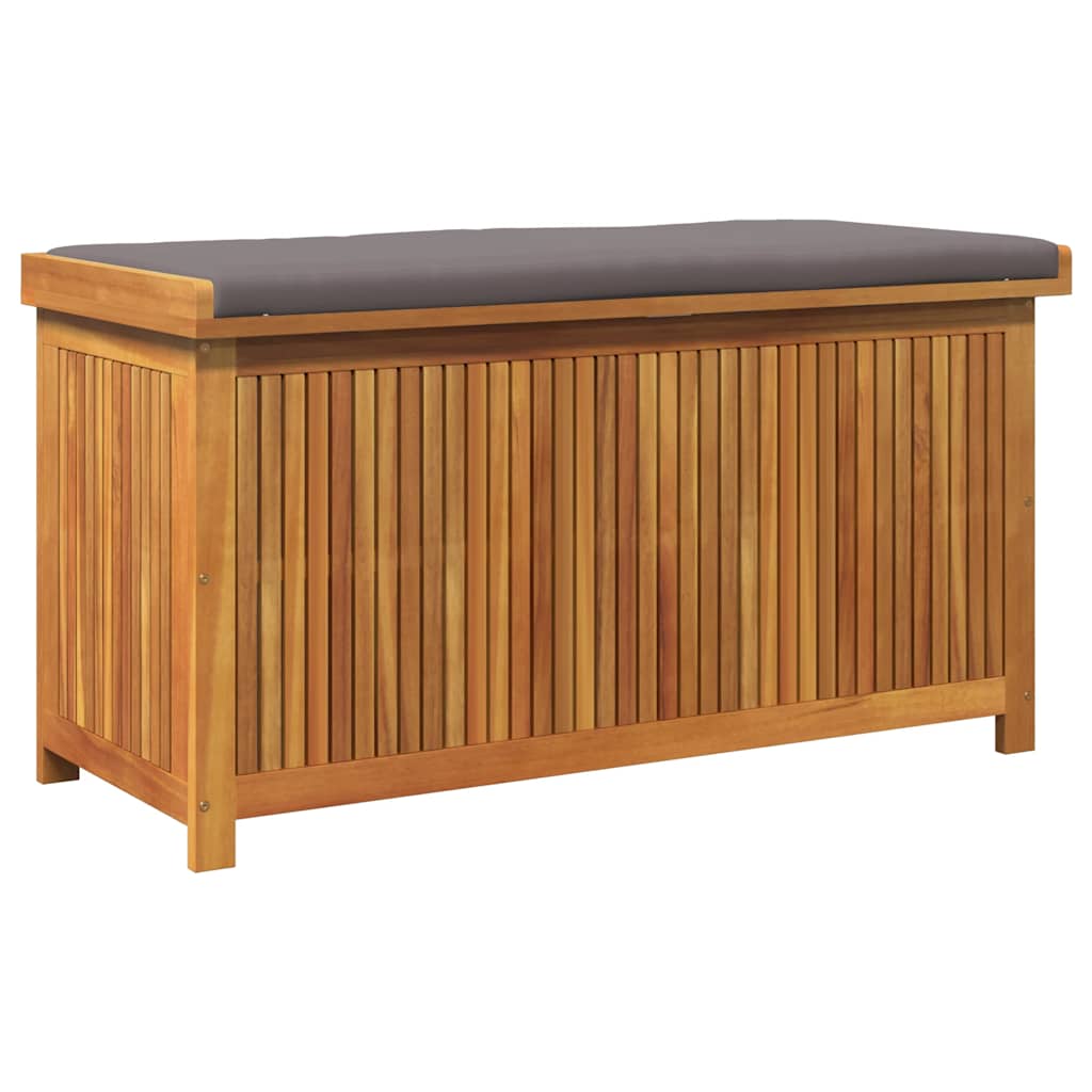 Outdoor-Kissenbox 113x50x60,5 cm Massivholz Akazie