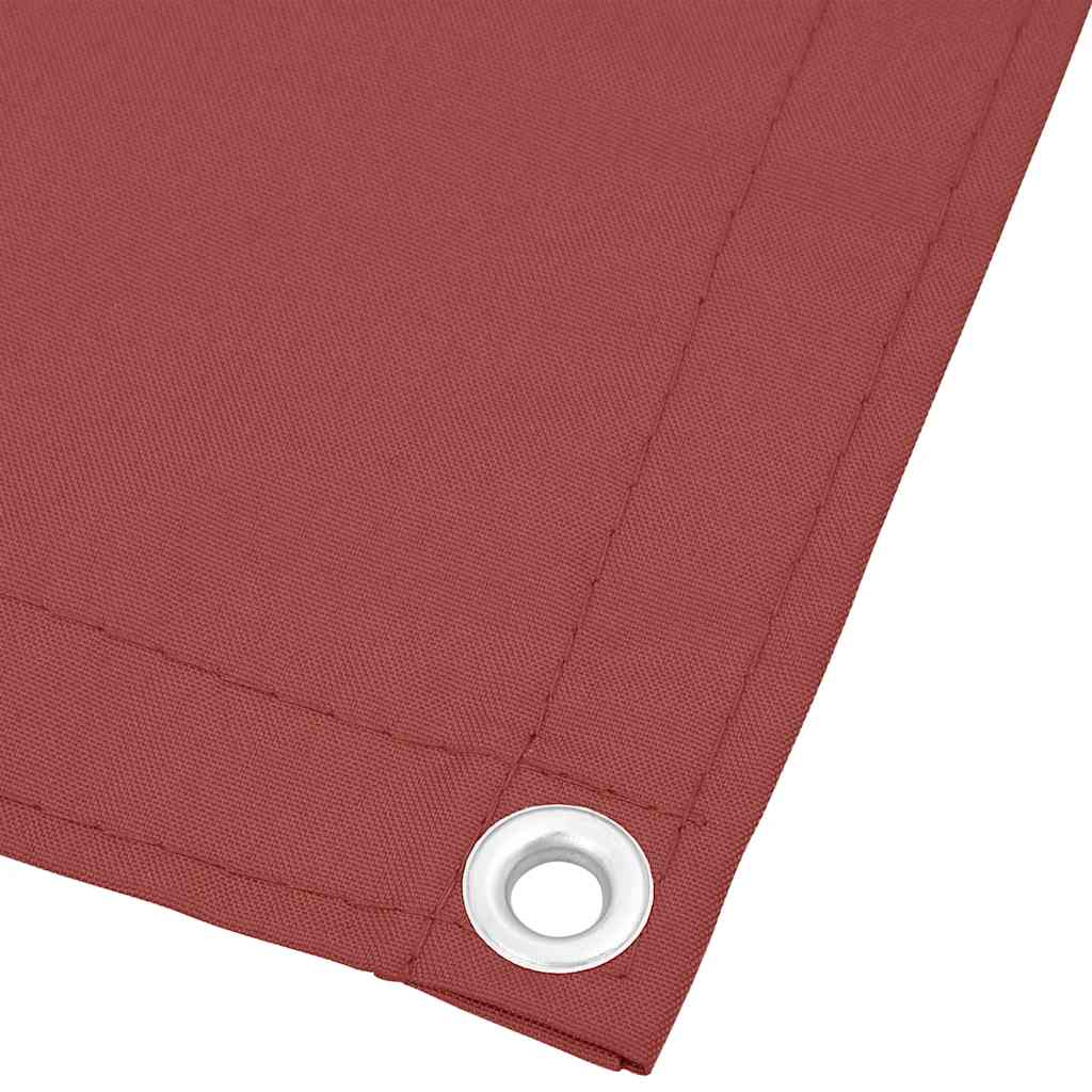 Balkon-Sichtschutz Terrakotta 75x1000 cm 100 % Polyester-Oxford