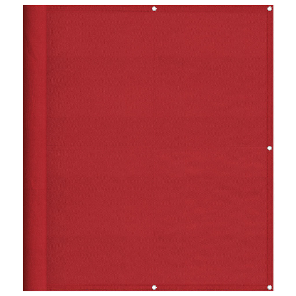 Balkon-Sichtschutz Rot 120x1000cm 100% Polyester-Oxford